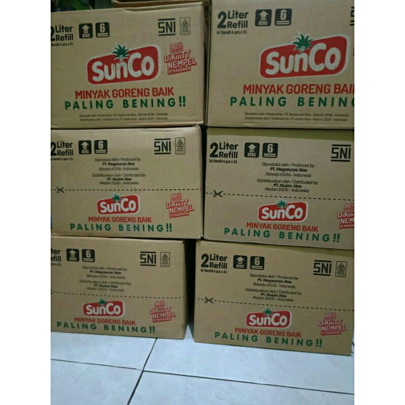 

minyak sunco 2 liter 1dus