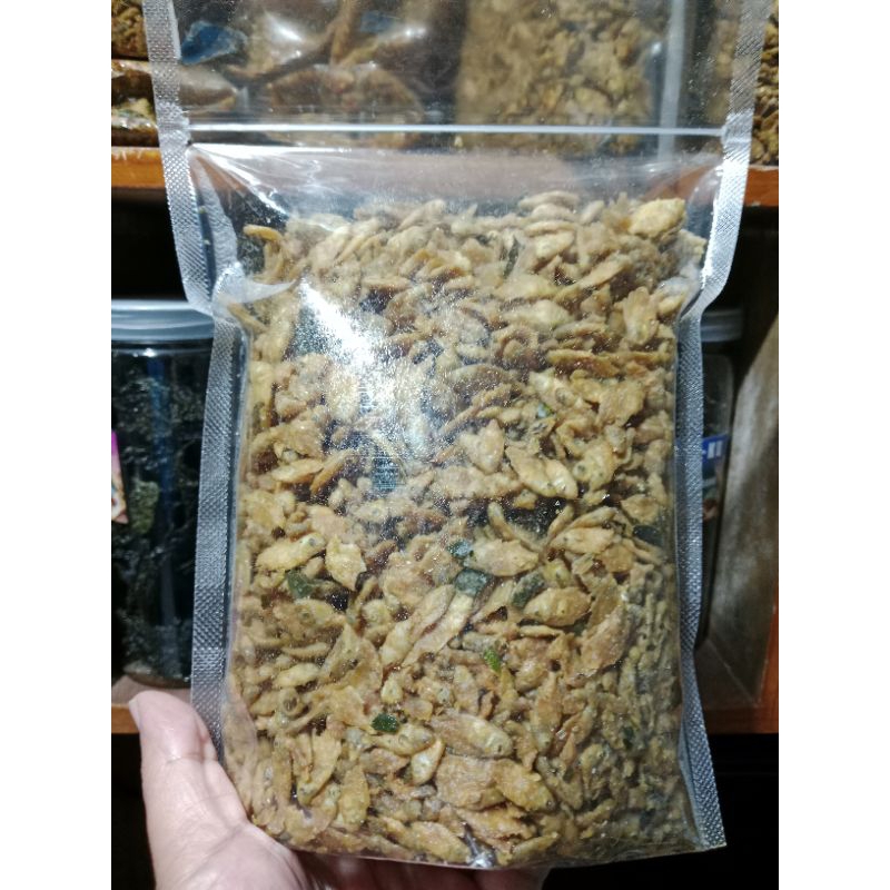 

Baby fish/ikan pepetek rasa Kari pedas 500 gram