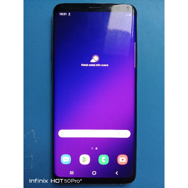 LCD Samsung S9 Plus Original Copotan