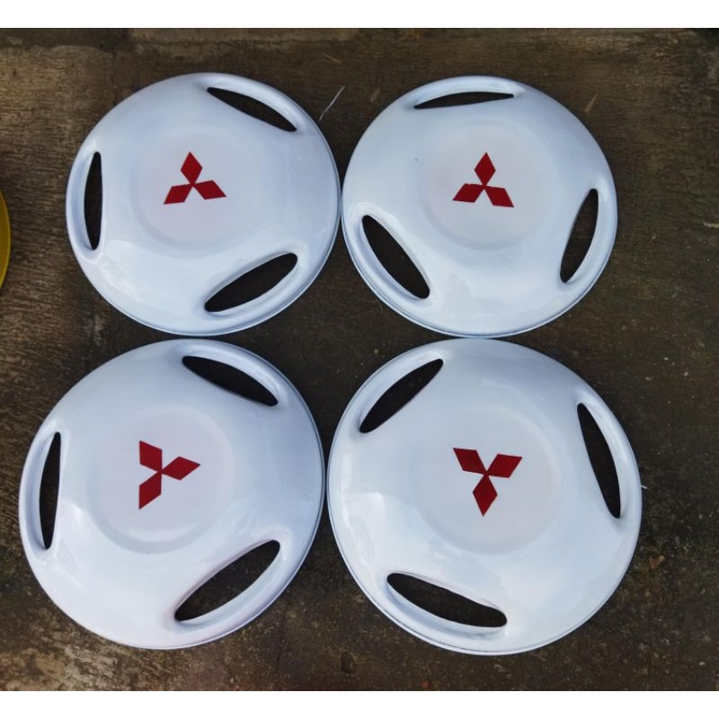 Dop Plat Ring 16 Bahan Besi Set 4 Biji Bonus Dudukan