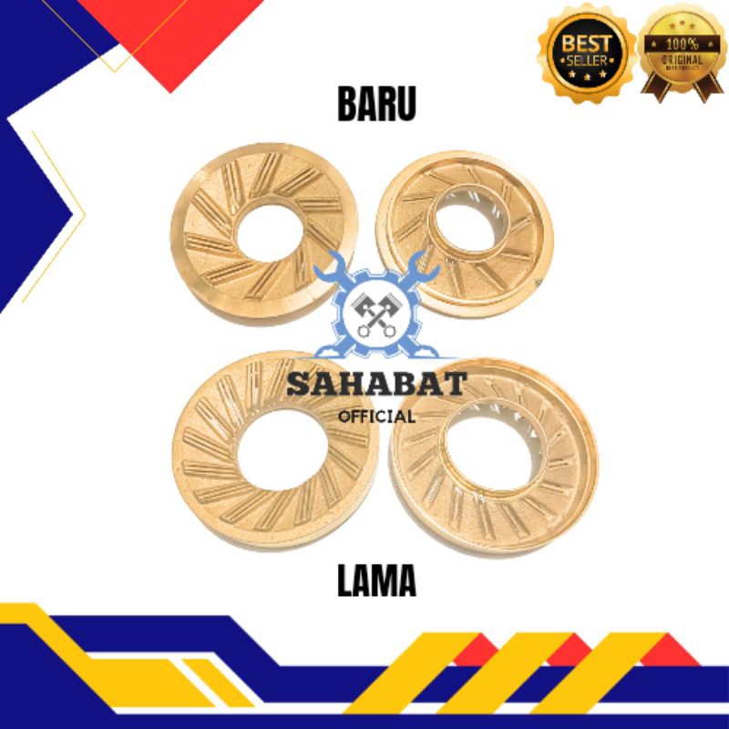 BURNER KUNINGAN KOMPOR GAS BLUE GAZ XENTRO - KORINA KECIL DAN BESAR