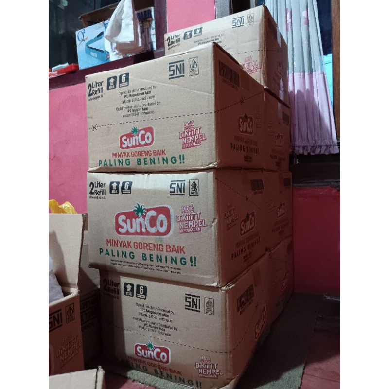 

Sunco 2 Liter 1 dus 1 karton isi 6 pcs