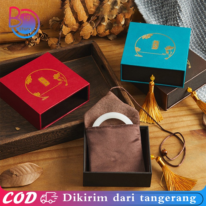 Kotak Tempat Gelang Gaya Retro Kotak Box Perhiasan Gelang Wadah Gelang Kotak Gelang Emas Box Gelang