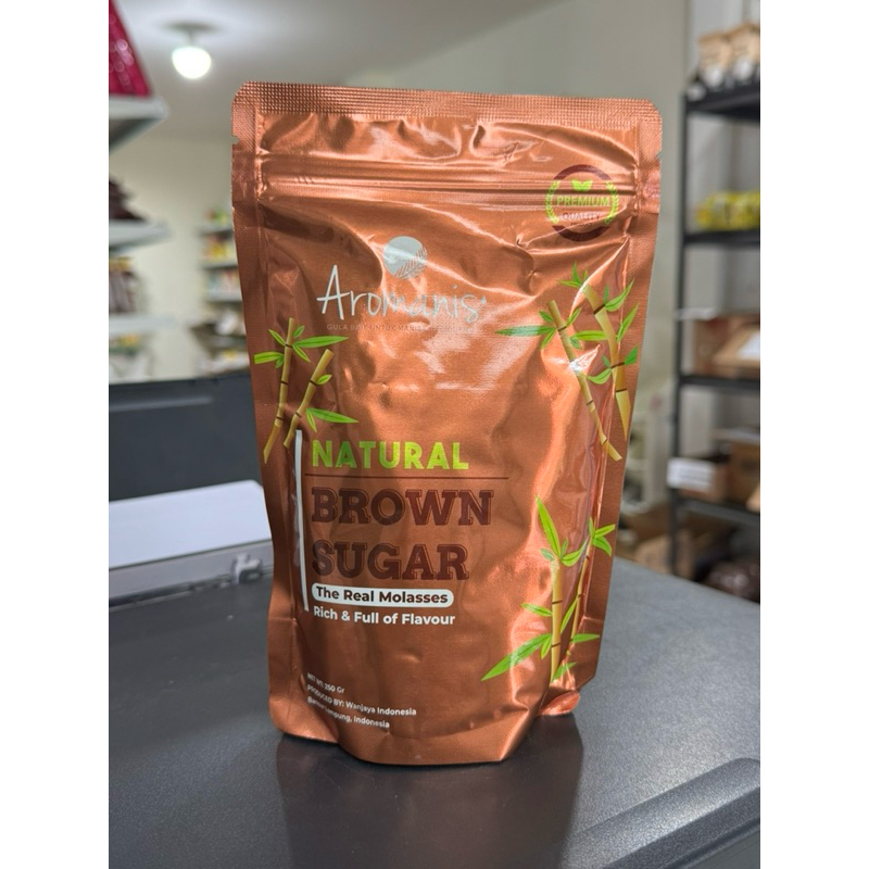 

Aromanis natural brown sugar 250gr