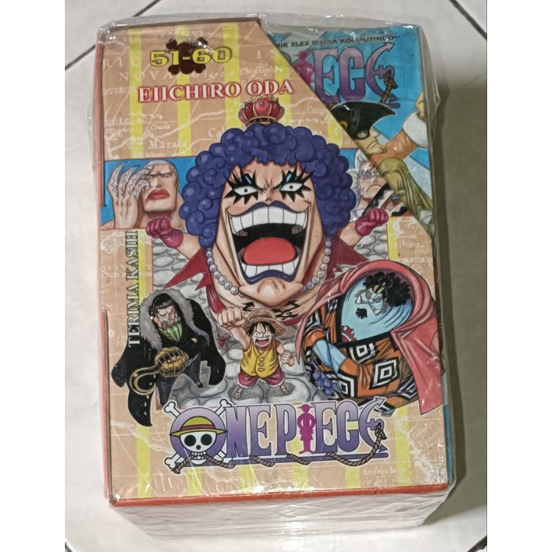 komik one piece box set vol 51-60 original segel