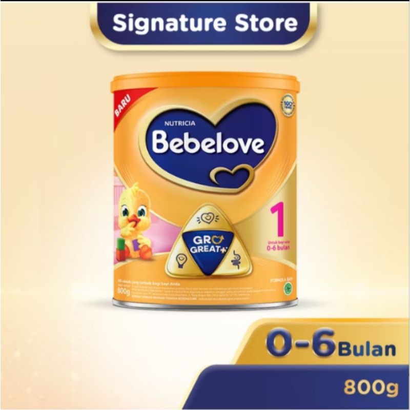 BEBELOVE 1 (0-6 bulan) susu formula bubuk bayi