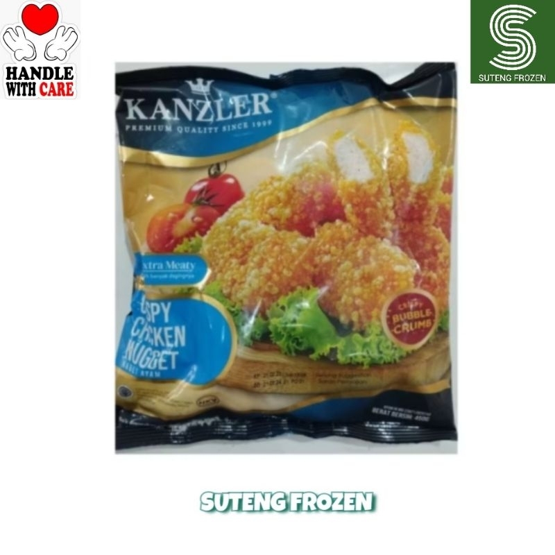 

Kanzler Premium Chicken Nugget Crispy 450Gram