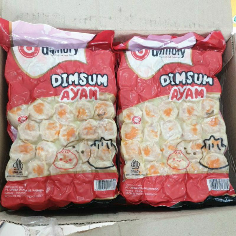 

Damory Dimsum Ayam 1 KG isi 40pcs