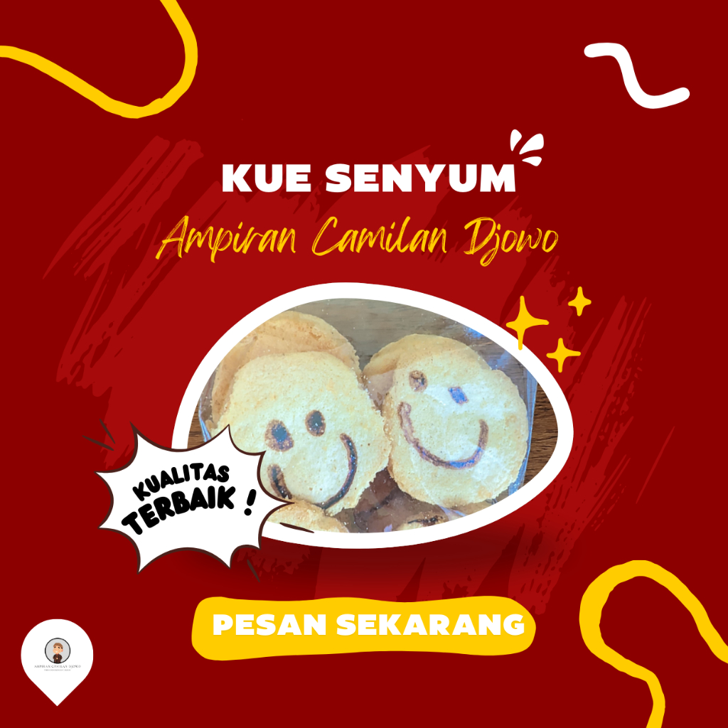 

Bolu Kering senyum PR 140gr Siap Makan - Ampiran Camilan Djowo