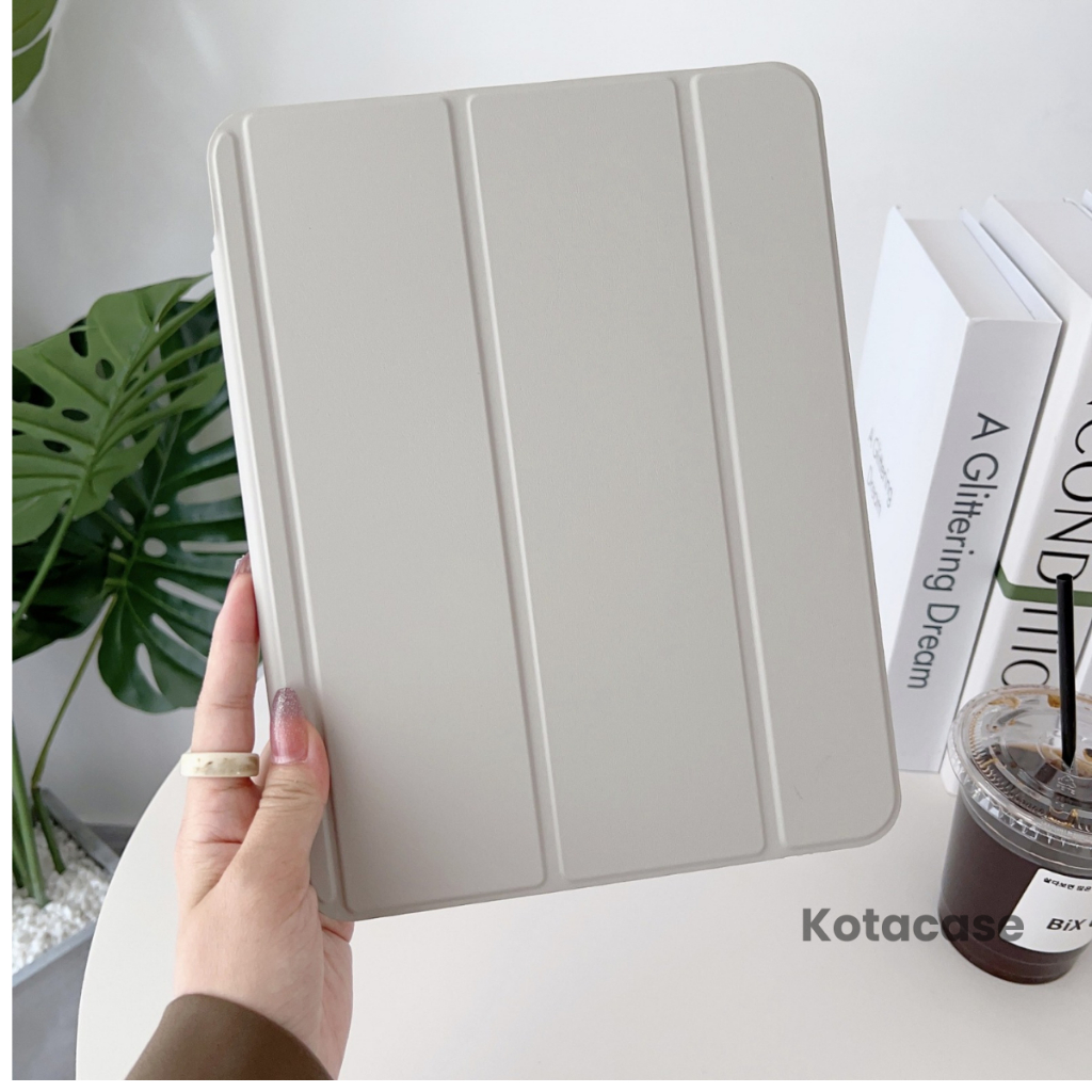 FS Case iPad Magic Clip-on Separable Stylus for iPad 5 6 7 8 9 10 | iPad Air 1 2 4 5 Clear Hard Cove