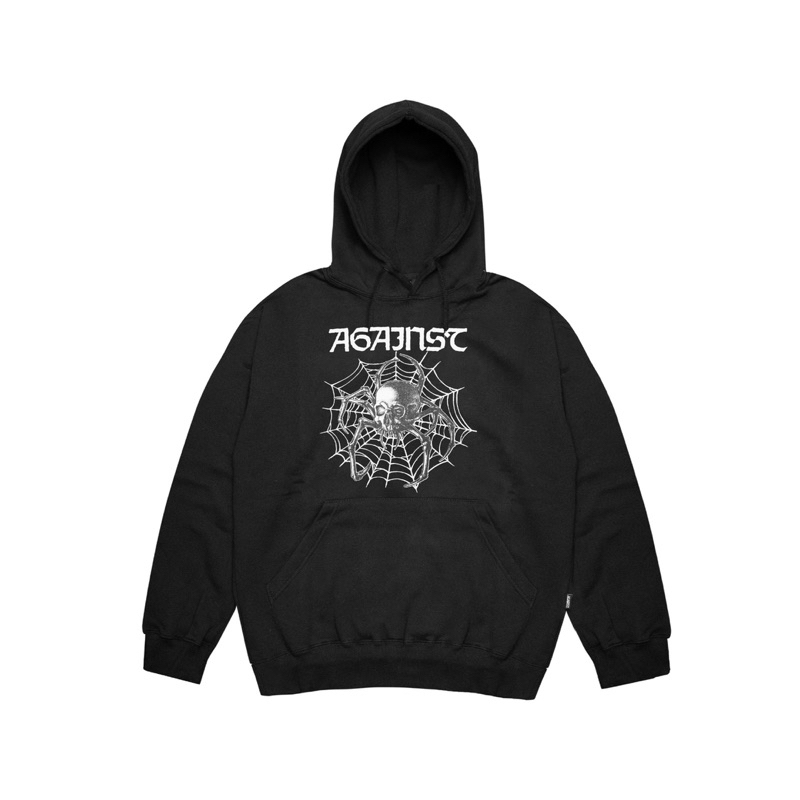 Againstcorp - Spider Skull Hoodie