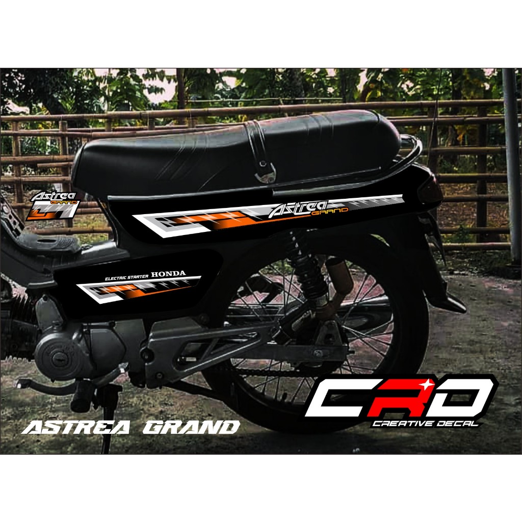 STRIPING STIKER LIS VARIASI HONDA ASTREA GRAND BULUS STIKER ASTREA GRAND