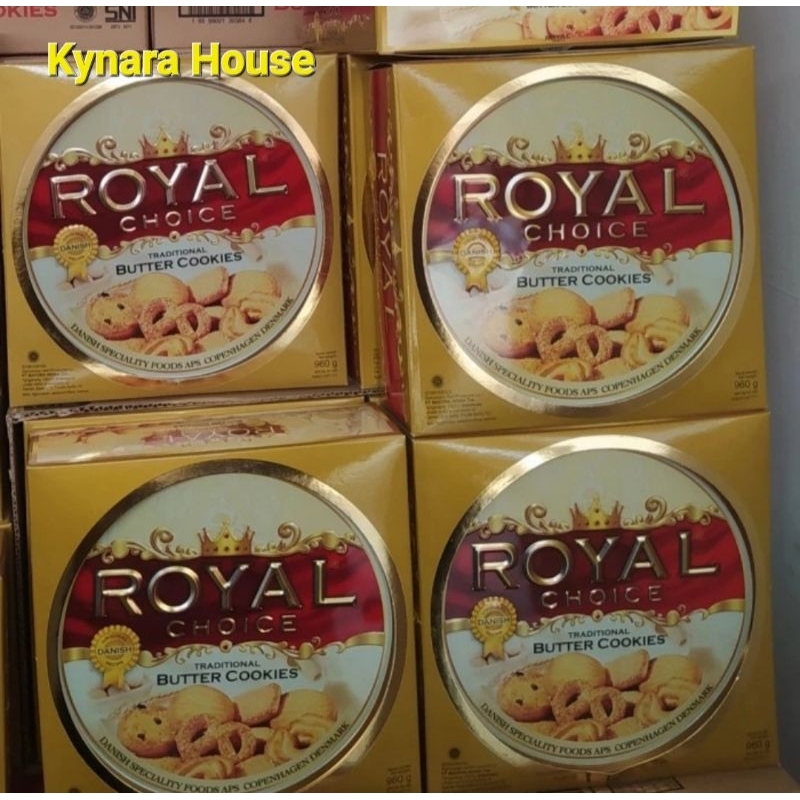 

Royal Choice Butter Cookies Kaleng 6x960gr (Karton)