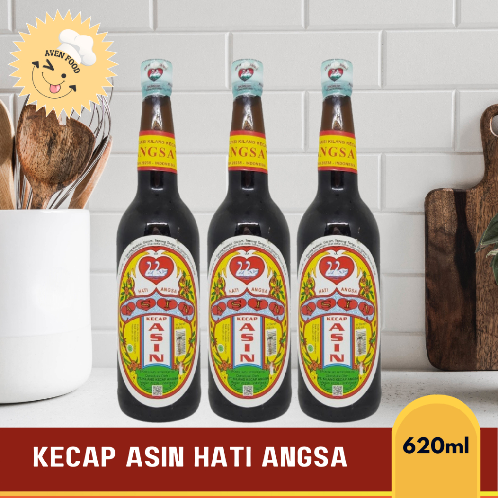 

Kecap Asin HATI ANGSA | 620 ml