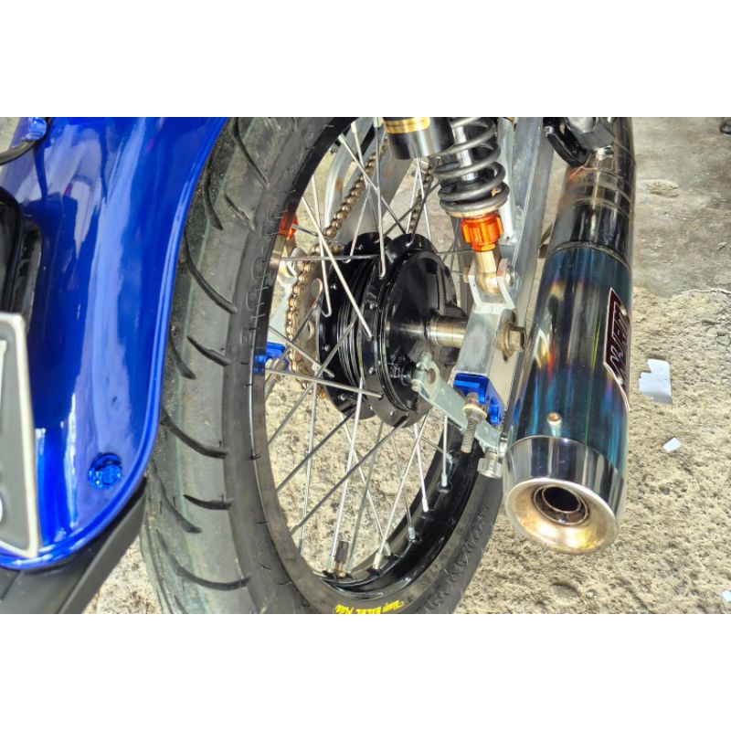 Bosh boshing tromol belakang Rx king Pnp arm Supertrack bahan Stainless