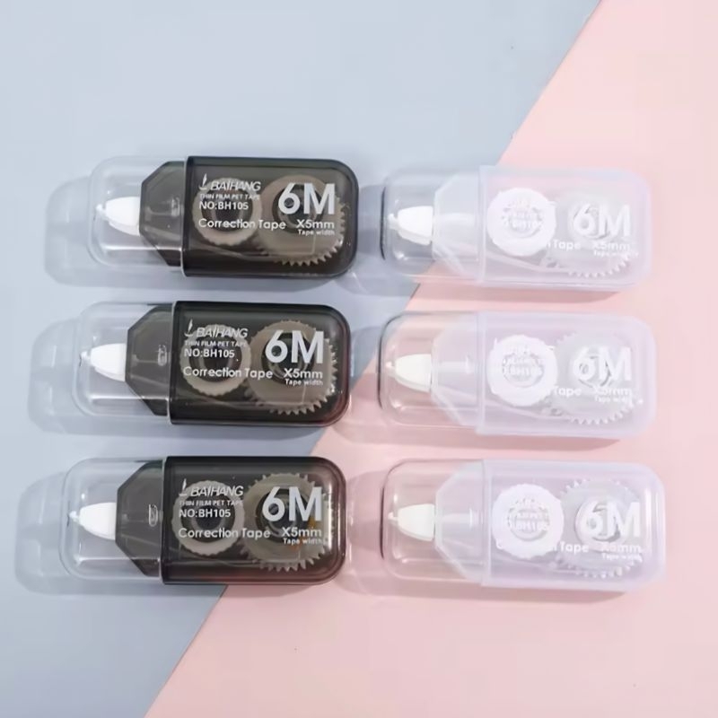 

Correction Tape 6pcs / Tip-X kertas Roll 6pcs