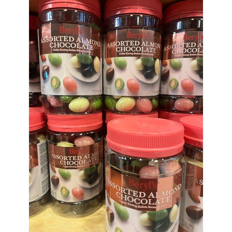

beryls chocolate kacang almond assorted ori