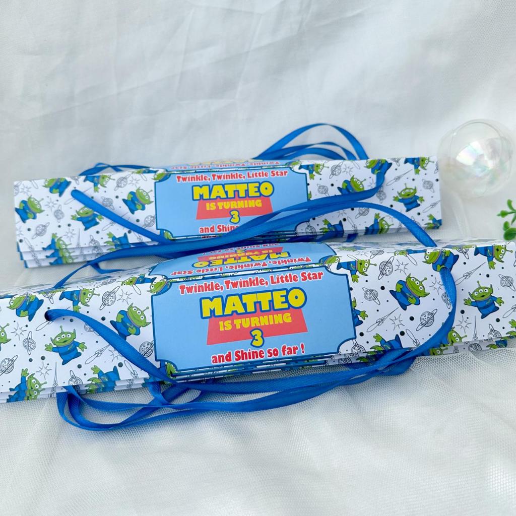

Alien Hijau Toy Story Label Kantong Snack Ulang Tahun Goodie Bag Hampers Tas Snack