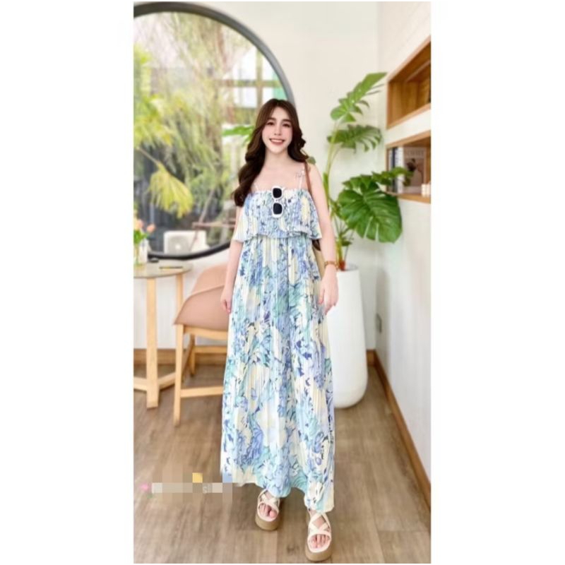 [READY] DRESS BANGKOK | Dress BKK ORI | Dress Plisket | Dress BKK VIRAL