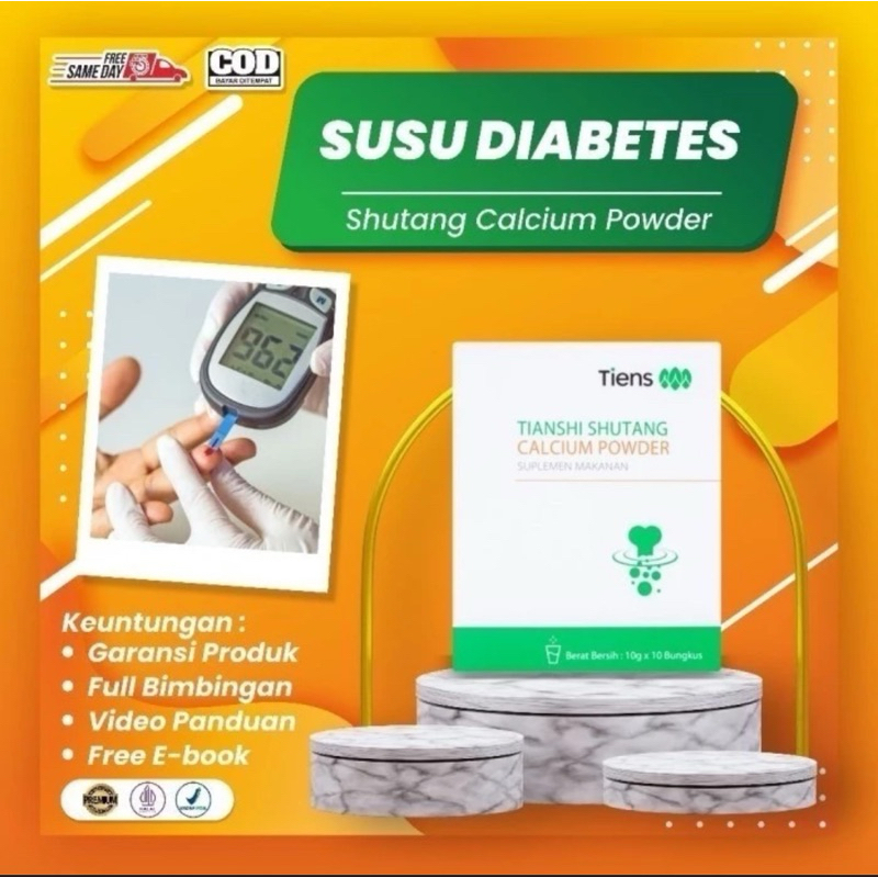 

SUSU LABU CINA - OBAT DIABETES - SUSU LABU DIABETES - SHUTANG CALSIUM POWDER TIENS