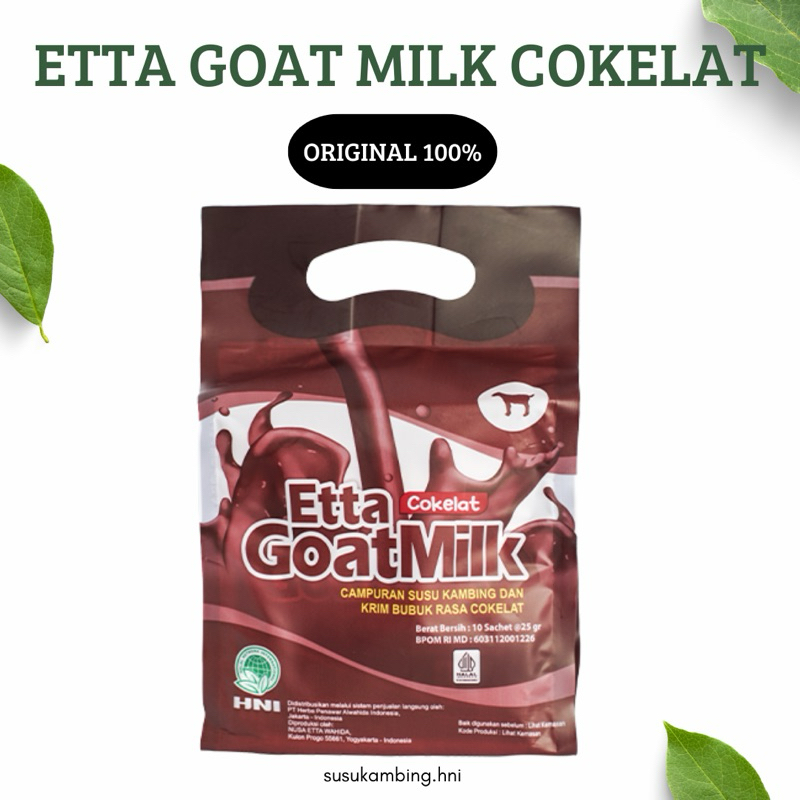 

Etta Goat Milk Cokelat - Original Hni Hpai