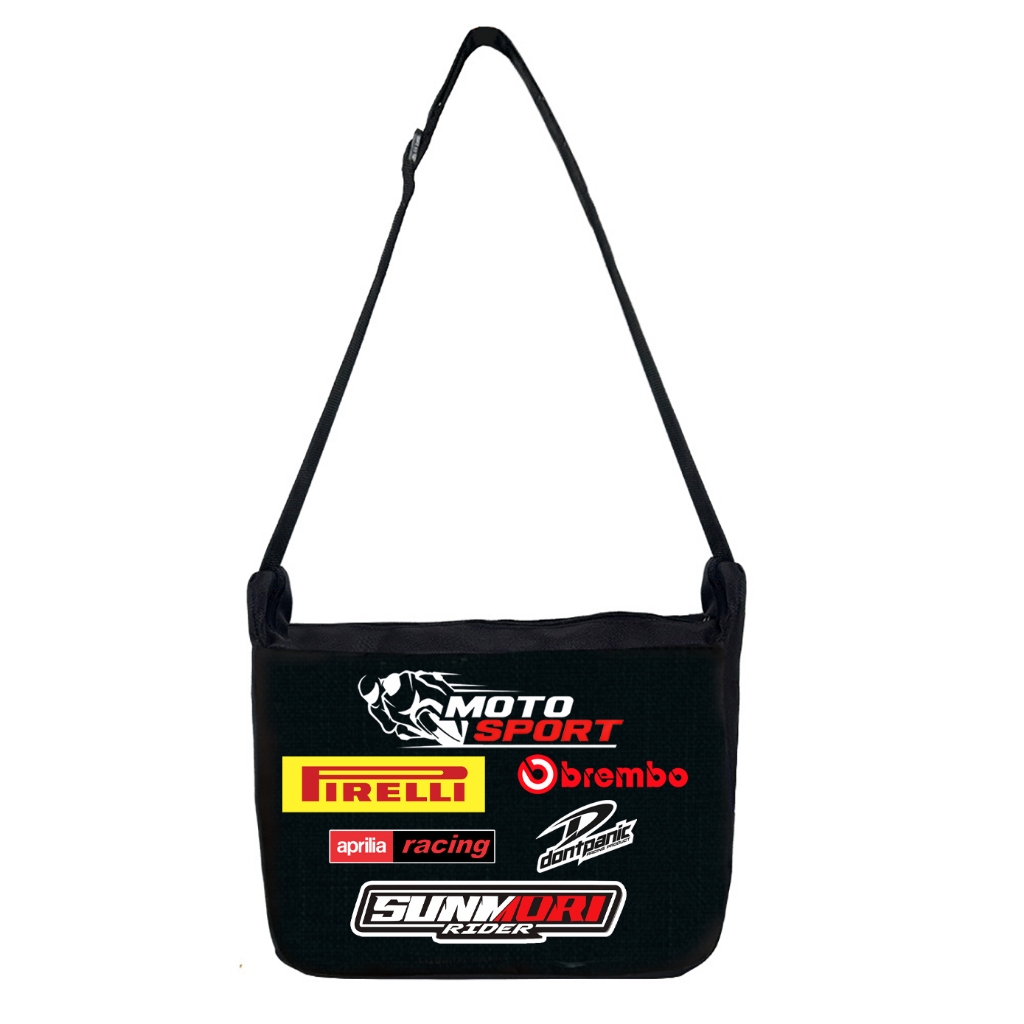 DISKON Tas Selempang Pria Sekolah SMP SMA SMK STM 2025 Kece Selendang Soren Cowok Keren Sublim