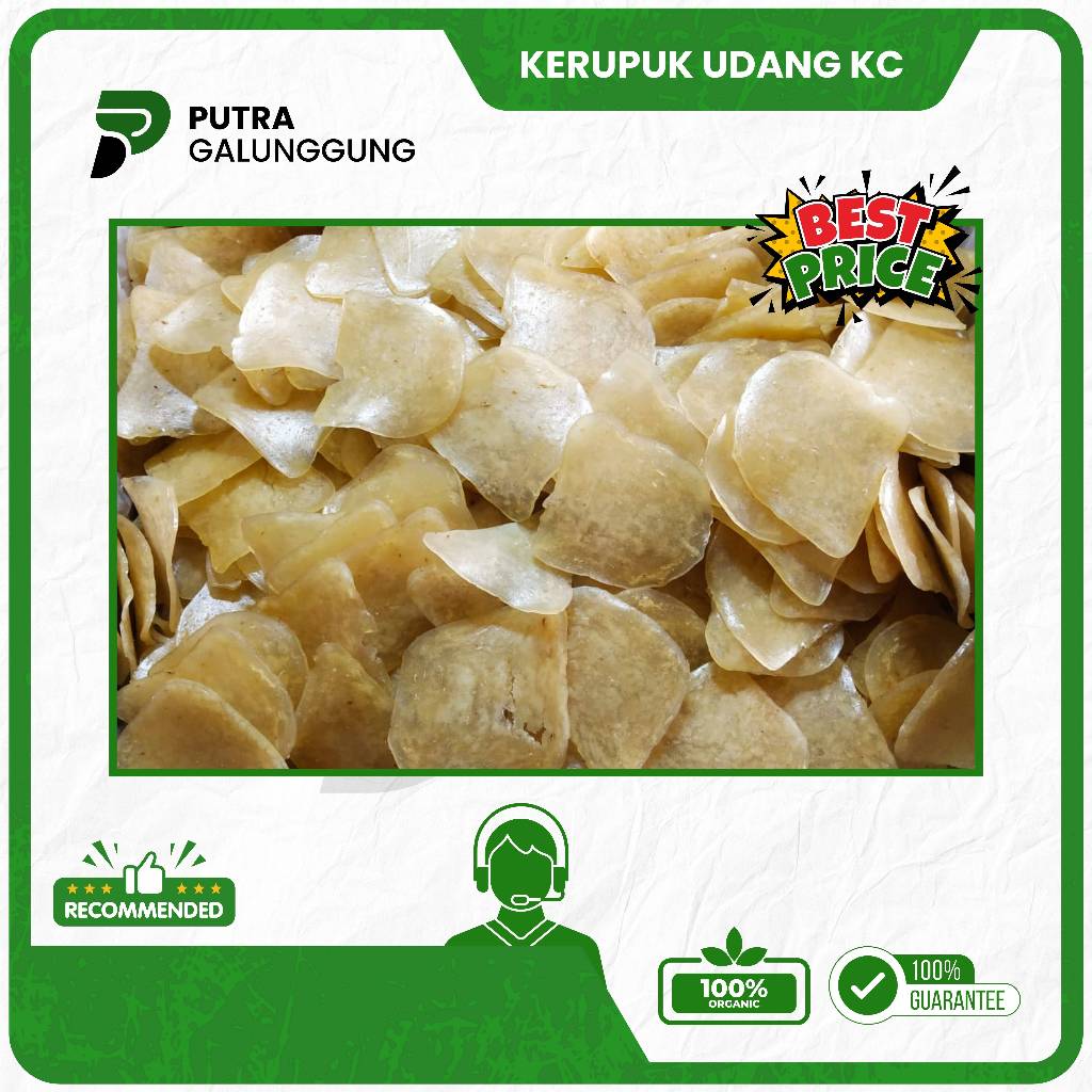 

Kerupuk Udang Amanda KC (Kancing) 1kg Murah