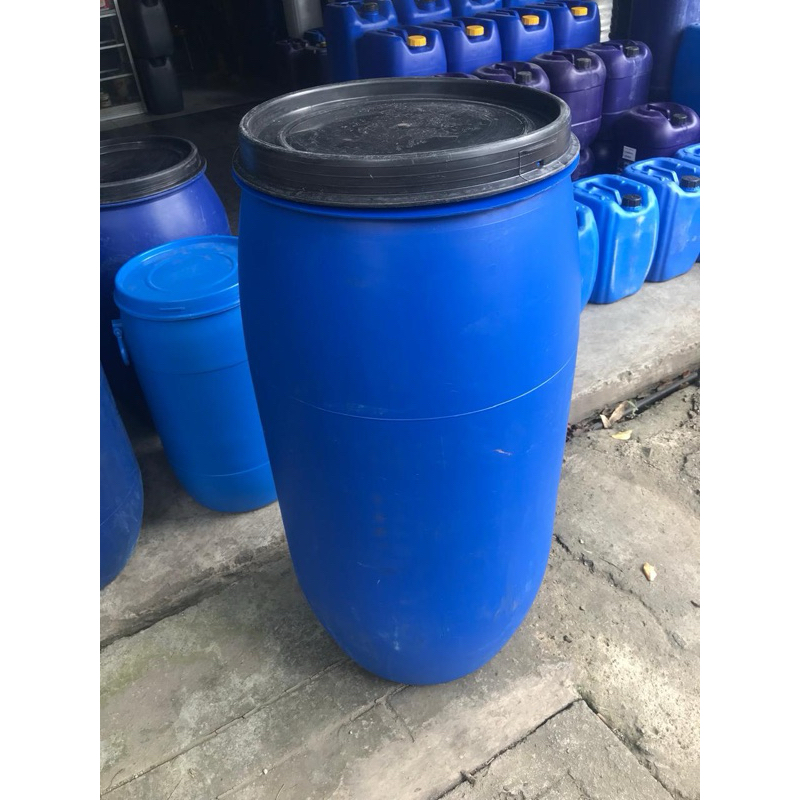 150 LITER TONG DRUM PLASTIK Tong Air Tong sampah kapasitas besar