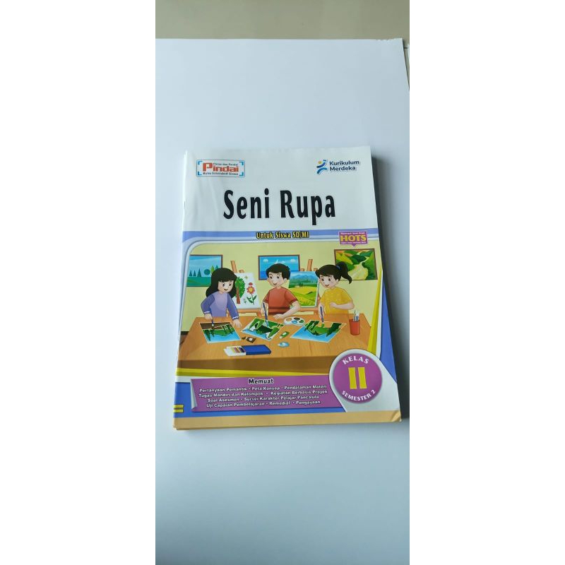

BUKU LKS SENI RUPA KELAS 2 PINDAI semester 2 kurikulum merdeka aryaduta