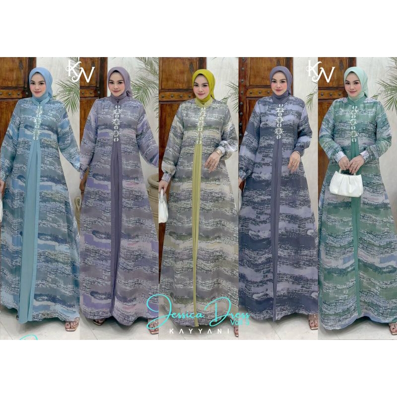 Gamis Dress Terbaru Jessica 3 by Kayyani