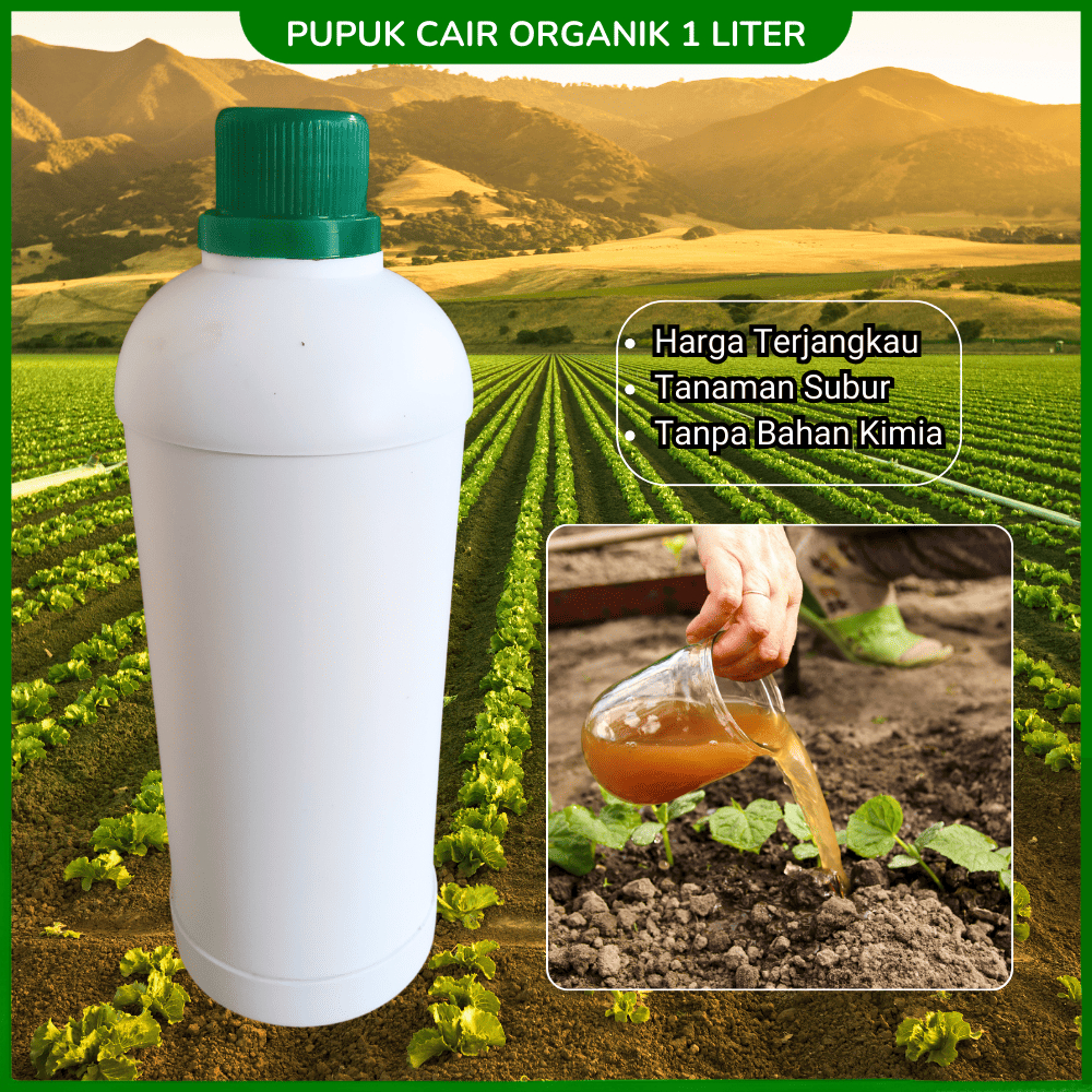 Pupuk Organik Cair Urine Kambing Fermentasi 1 Liter