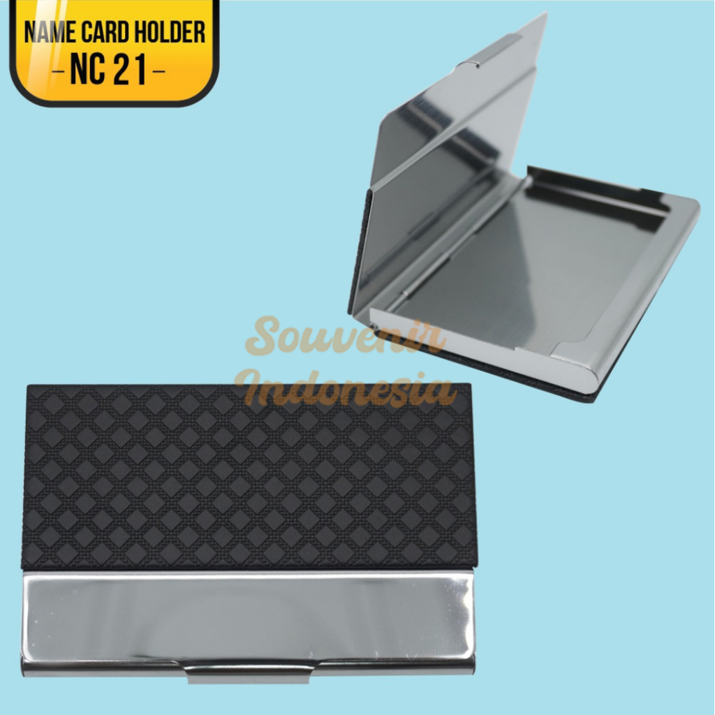 

Name Card Holder/Tempat Kartu Nama Plastik Custom Logo/Nama NC 21
