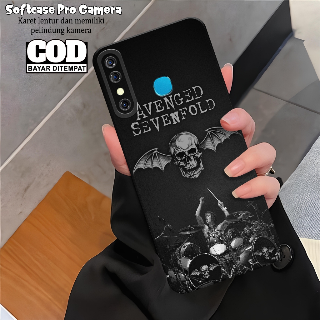 Case INFINIX HOT 8 - INFINIX HOT 8 Terbaru - Softcase  INFINIX HOT 8 - Softcase Pro Camera - Casing 