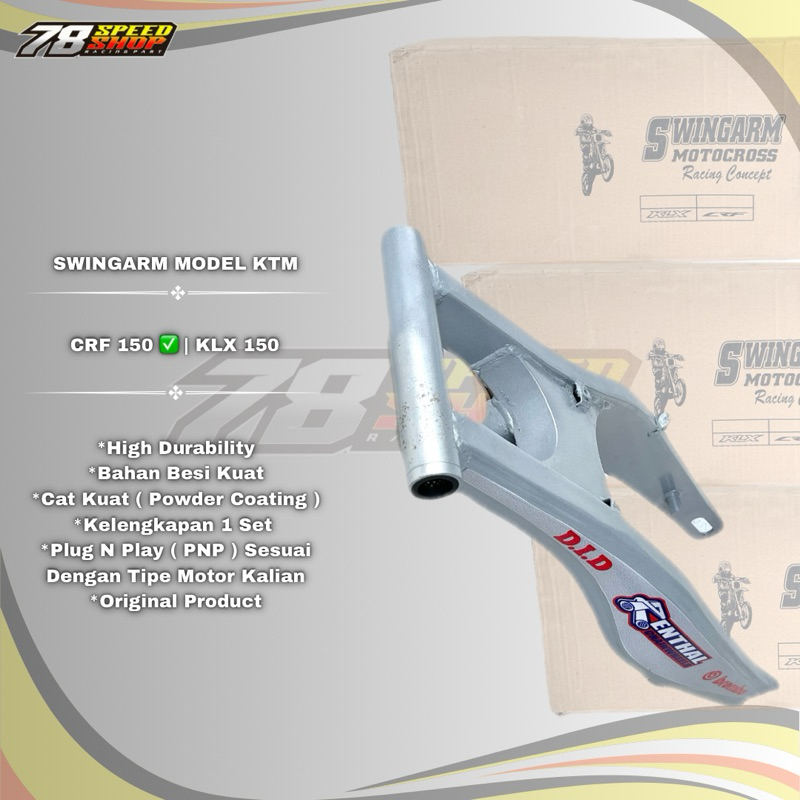 Swingarm swing arm model ktm CRF 150 Bahan tebal kokoh arm crf model ktm | Arm crf 150 | arm supermo
