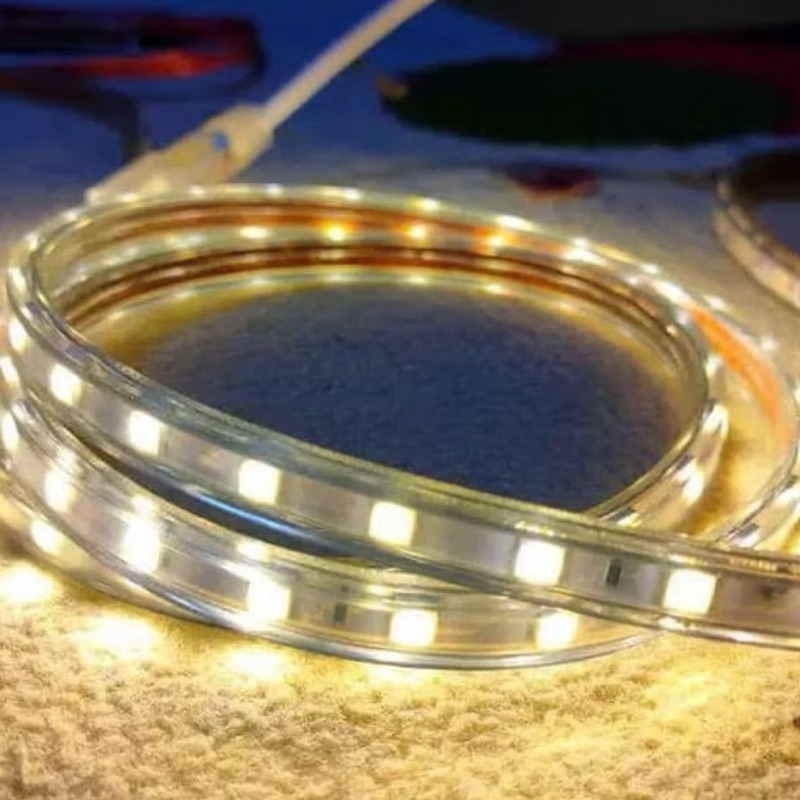 Lampu led strip selang lampu plafon warna kuning panjang 1meter