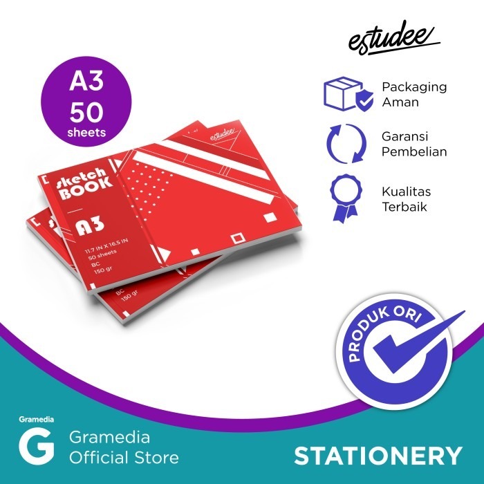 

Gramedia Karawaci - Estudee Sketch Book A3 I