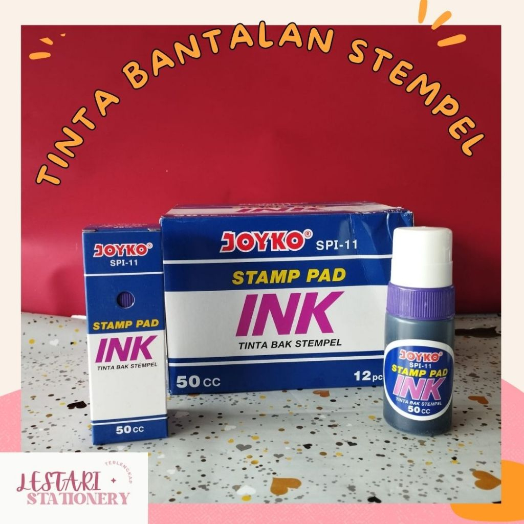 

Tinta Bantalan Stempel | Tinta ISi Ulang Stempel | Lestari Stationery