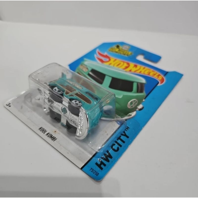 Hot Wheels Kool Kombi Surf Shop Hijau Biru Tosca