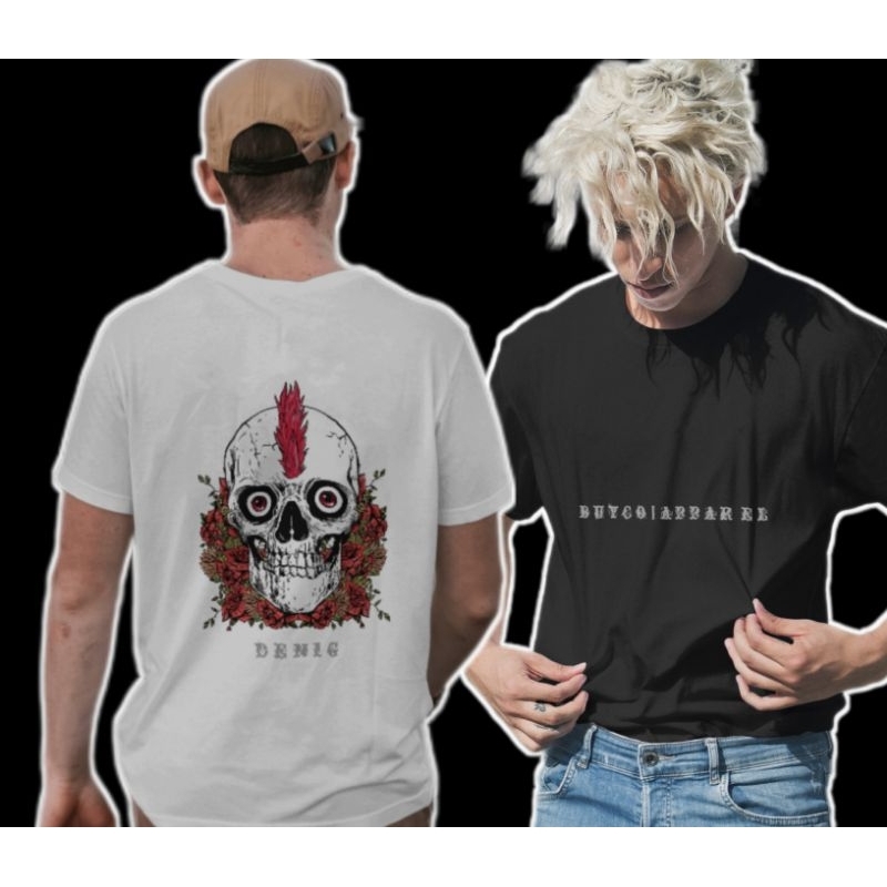 BUYCO Tshirt Distro Original Premium Kaos Polos Kaos Cowo Cewe Brand Lokal Streatwear Cotton Combed