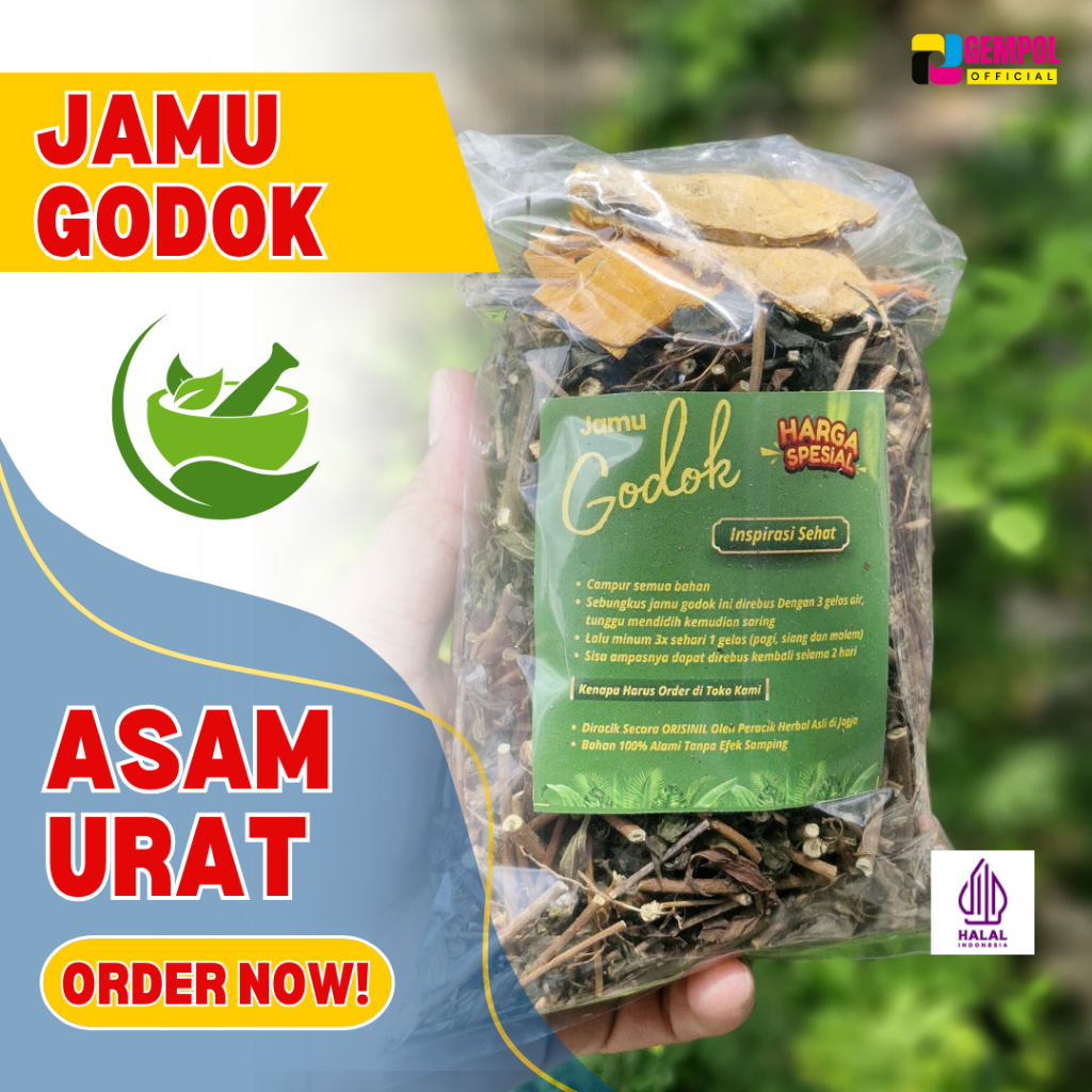 

JAMU ASAM URAT PALING MANJUR / JAMU GODOK ASAM URAT / JAMU GODOK