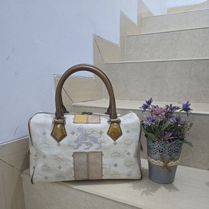 Prelovedbytwins- tas preloved speedy MCM Munchen- white