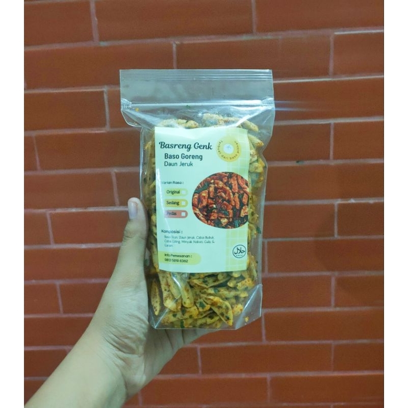 

Basreng Pedas Daun Jeruk