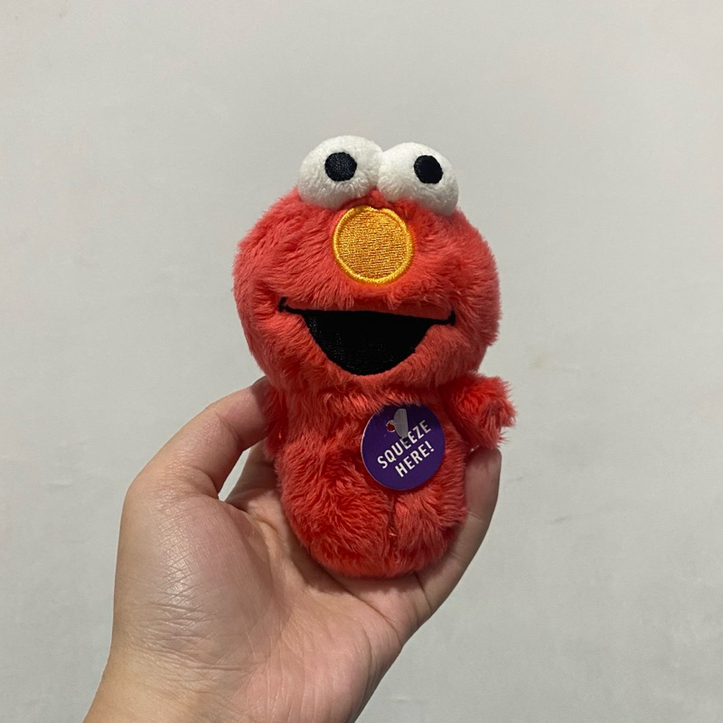 Boneka Elektrik Itty Bittys Elmo Halmark Sesame Street Plush