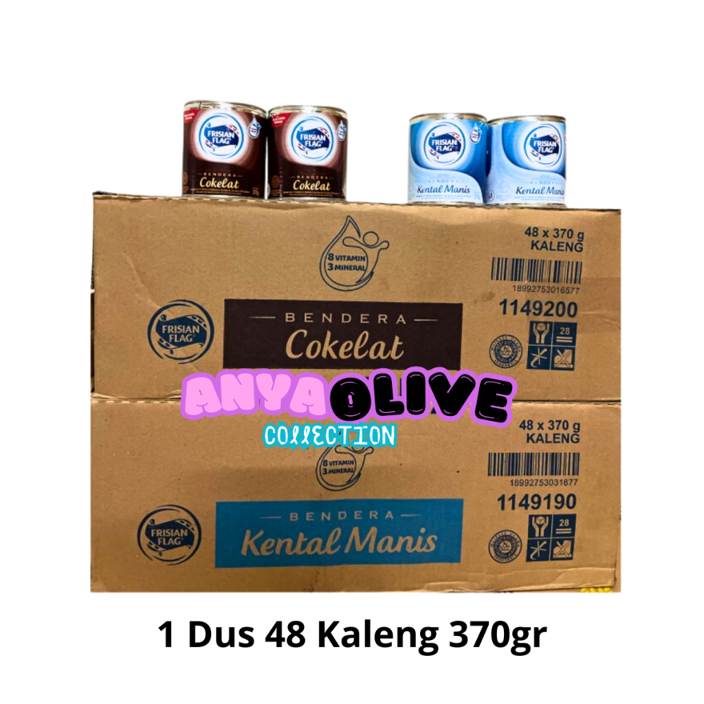 

Frisian Flag Susu Kental Manis 370gr 1 Dus 48 Kaleng