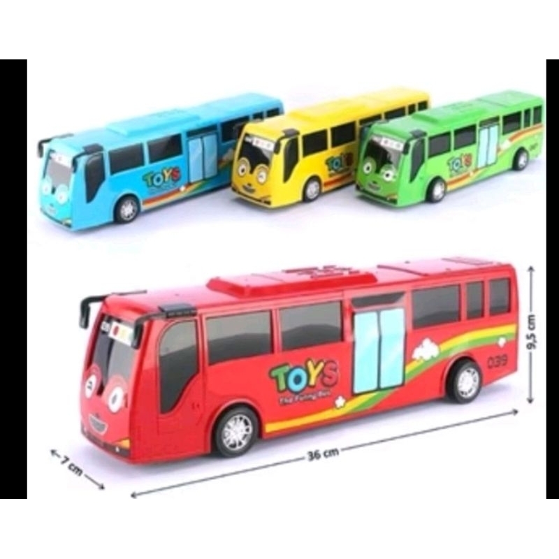 Mainan Mobil Bus Toys Bus Tayo Bis Tayo Rkc 37 Cm