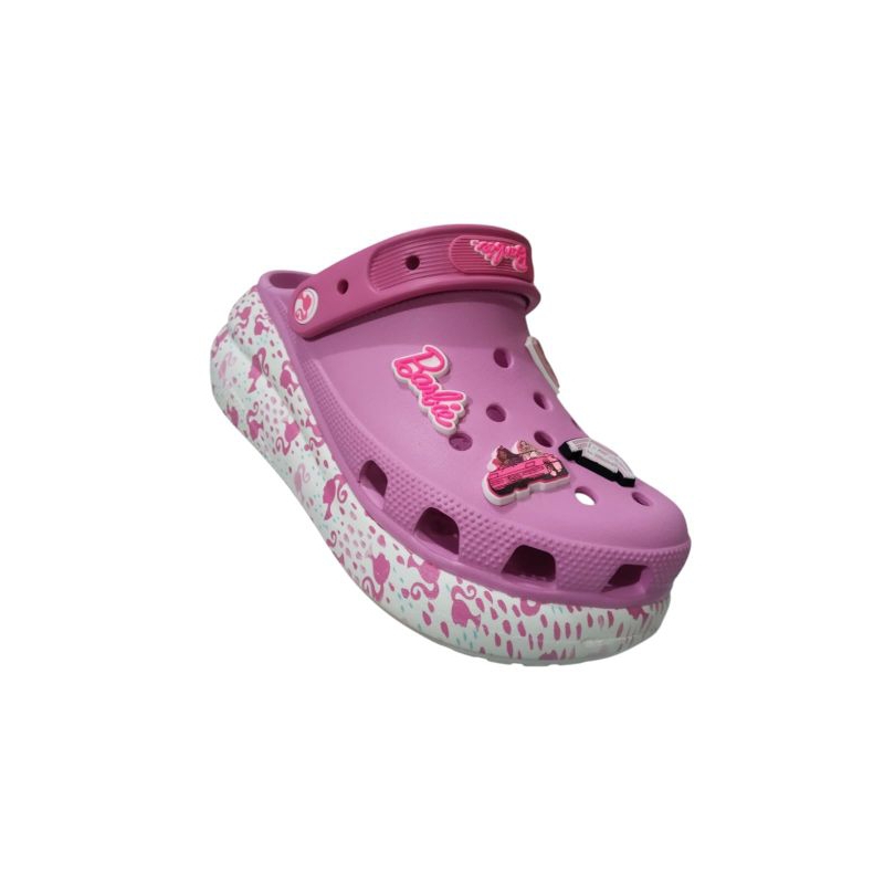 Crocs Sandal Barbie Motif/Sepatu Sandal Wanita Barbie motif Clog