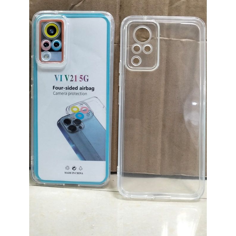 Silikon bening transparan VIVO V21 5G Clear Case transparan