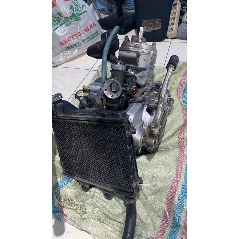 mesin Ninja Kiss Fullset Pengapian tinggal naik rangka