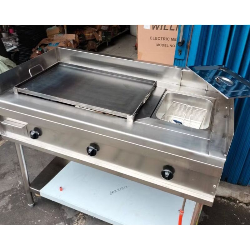 KOMPOR GAS TEPPAN KOMBIANSI DEEP FRIYER