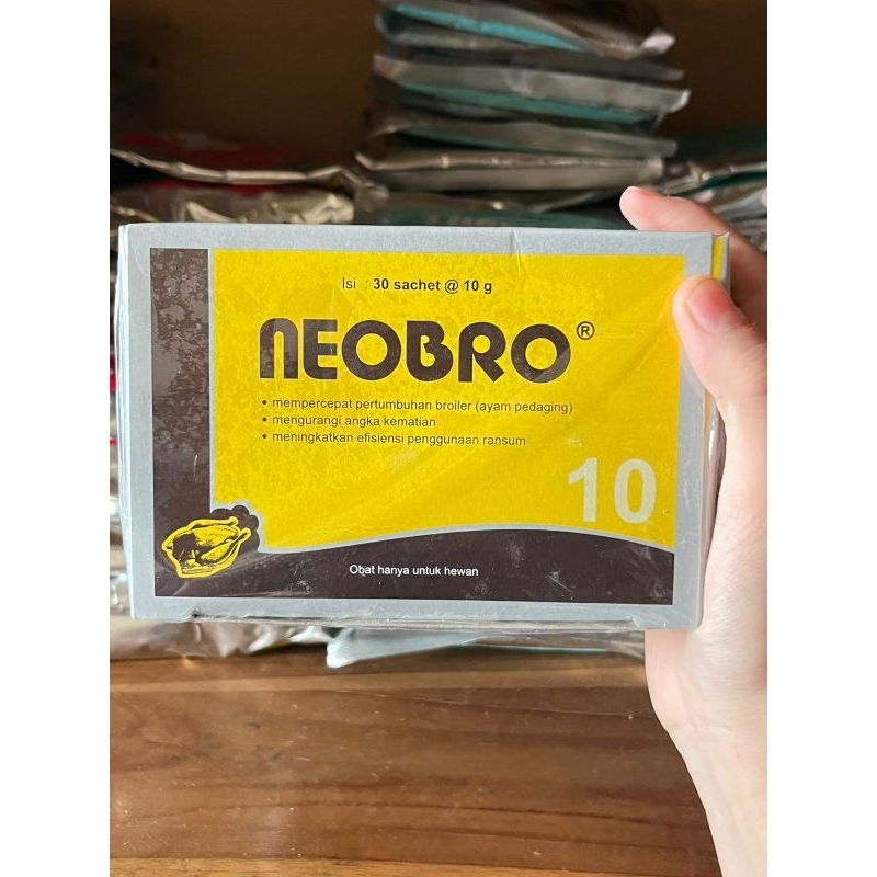 1 box obat ayam NEOBRO ( isi 30 sachet)